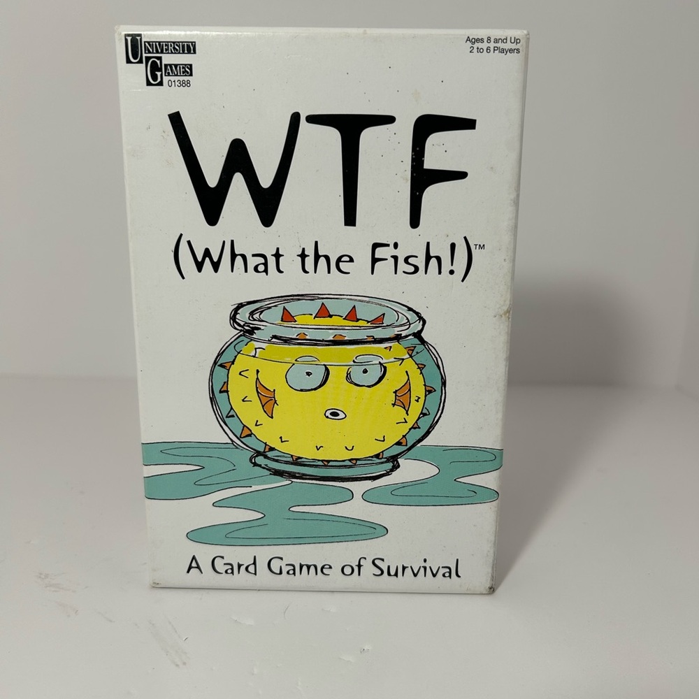 What‎ the Fish! Card Game - White